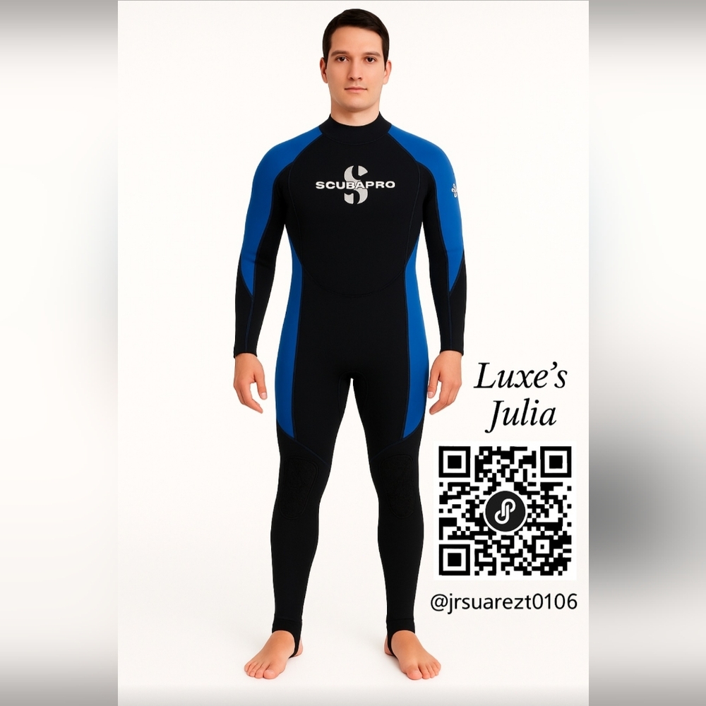 SCUBAPRO Men’s 1–2mm Full Body Wetsuit – Size M
